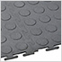 7mm Dark Grey PVC Coin Tile (10 Pack)