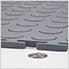 7mm Light Grey PVC Coin Tile (10 Pack)