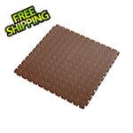 Lock-Tile 7mm Brown PVC Coin Tile (10 Pack)