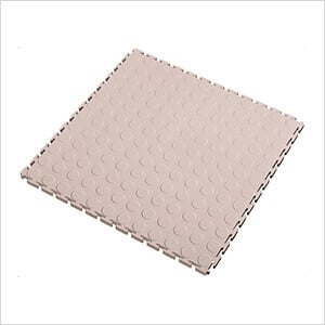 7mm Tan PVC Coin Tile (10 Pack)