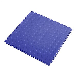 7mm Blue PVC Coin Tile (10 Pack)