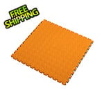 Lock-Tile 7mm Orange PVC Coin Tile (10 Pack)