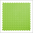 7mm Neon Green PVC Coin Tile (10 Pack)