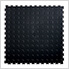 7mm Black PVC Coin Tile (30 Pack)