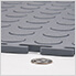 7mm Light Grey PVC Coin Tile (30 Pack)