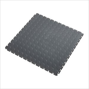 7mm Dark Grey PVC Coin Tile (50 Pack)