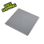 Lock-Tile 7mm Light Grey PVC Coin Tile (50 Pack)