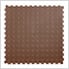 7mm Brown PVC Coin Tile (50 Pack)