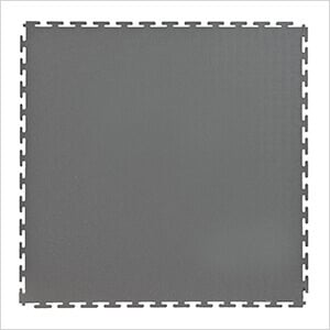 7mm Dark Grey PVC Smooth Tile (10 Pack)