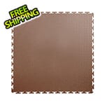 Lock-Tile 7mm Brown PVC Smooth Tile (10 Pack)