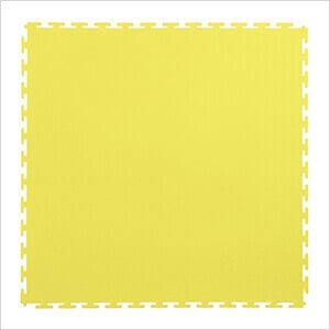 7mm Yellow PVC Smooth Tile (10 Pack)