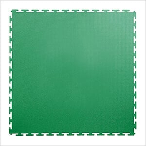 7mm Green PVC Smooth Tile (10 Pack)