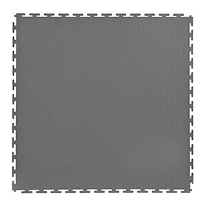 7mm Dark Grey PVC Smooth Tile (30 Pack)