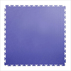 7mm Blue PVC Smooth Tile (30 Pack)