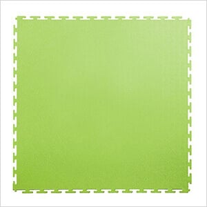 7mm Neon Green PVC Smooth Tile (50 Pack)