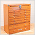 Oak 11-Drawer Chest (Imported)