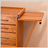 Oak 5-Drawer Roller Cabinet (Imported)