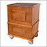 Pro-Series Roller Cabinet in American Cherry (Made in USA)