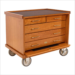 Pro-Series Mini Roller Cabinet in American Cherry (Made in USA)