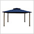 11 x 14 ft. Soft Top Gazebo with Mosquito Netting (Navy Sunbrella Canopy)