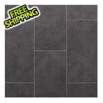 NewAge Garage Floors Stone Slate Vinyl Tile Flooring (7 Pack)