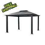 Paragon Outdoor 10 x 12 ft. Santa Monica Aluminum Gazebo