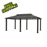 Paragon Outdoor 12 x 20 ft. Santa Monica Aluminum Gazebo