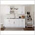 10 Piece Cabinet Set with 36 in. Sink and Faucet (White)