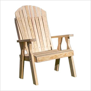 Treated Pine Curveback Patio Chair