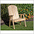 Treated Pine Curveback Patio Chair