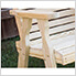 Treated Pine Curveback Patio Chair