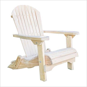 Treated Pine Folding Adirondack Chair