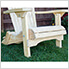 Treated Pine Folding Adirondack Chair