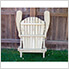 Treated Pine Folding Adirondack Chair