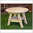 Treated Pine Round Table