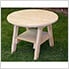Treated Pine Round Table