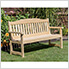 53" Treated Pine English Garden Bench