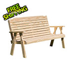 Creekvine Designs 53" Treated Pine Crossback Garden Bench