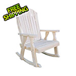 Creekvine Designs Treated Pine Curveback Rocking Chair