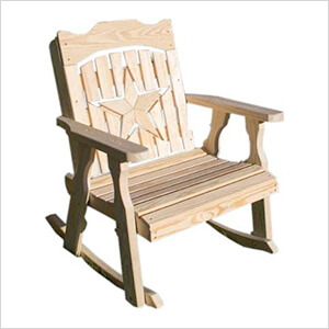 Treated Pine Starback Rocker