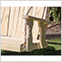 53" Treated Pine Curveback Porch Swing
