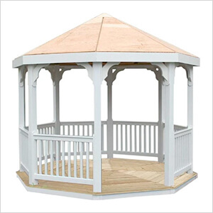 10' Vinyl Octagon Gazebo