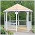 10' Vinyl Octagon Gazebo