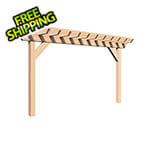 Creekvine Designs 3' x 14' Treated Pine Monterrey Pergola