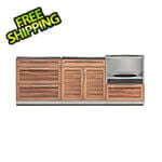 NewAge Outdoor Kitchens Grove 3-Piece Outdoor Kitchen Set