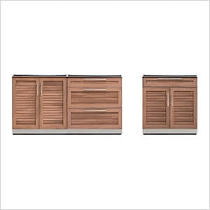 Grove 3-Piece Outdoor Kitchen Set