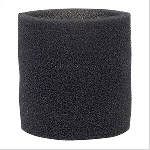 Multi-Fit Foam Sleeve Filter for Wet-Dry Shop Vacuum