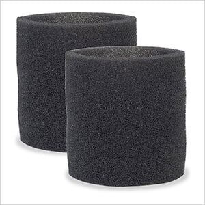 Multi-Fit Foam Sleeve Filter for Wet-Dry Shop Vacuum (2-Pack)