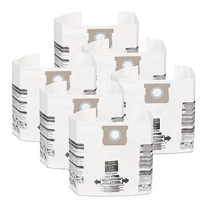 Multi-Fit General Dust Filter Bags for 10 to 14-Gallon Wet Dry Shop Vacuums (6-Pack)