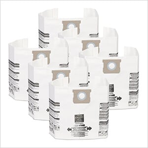 Multi-Fit General Dust Filter Bags for 10 to 14-Gallon Wet Dry Shop Vacuums (6-Pack)